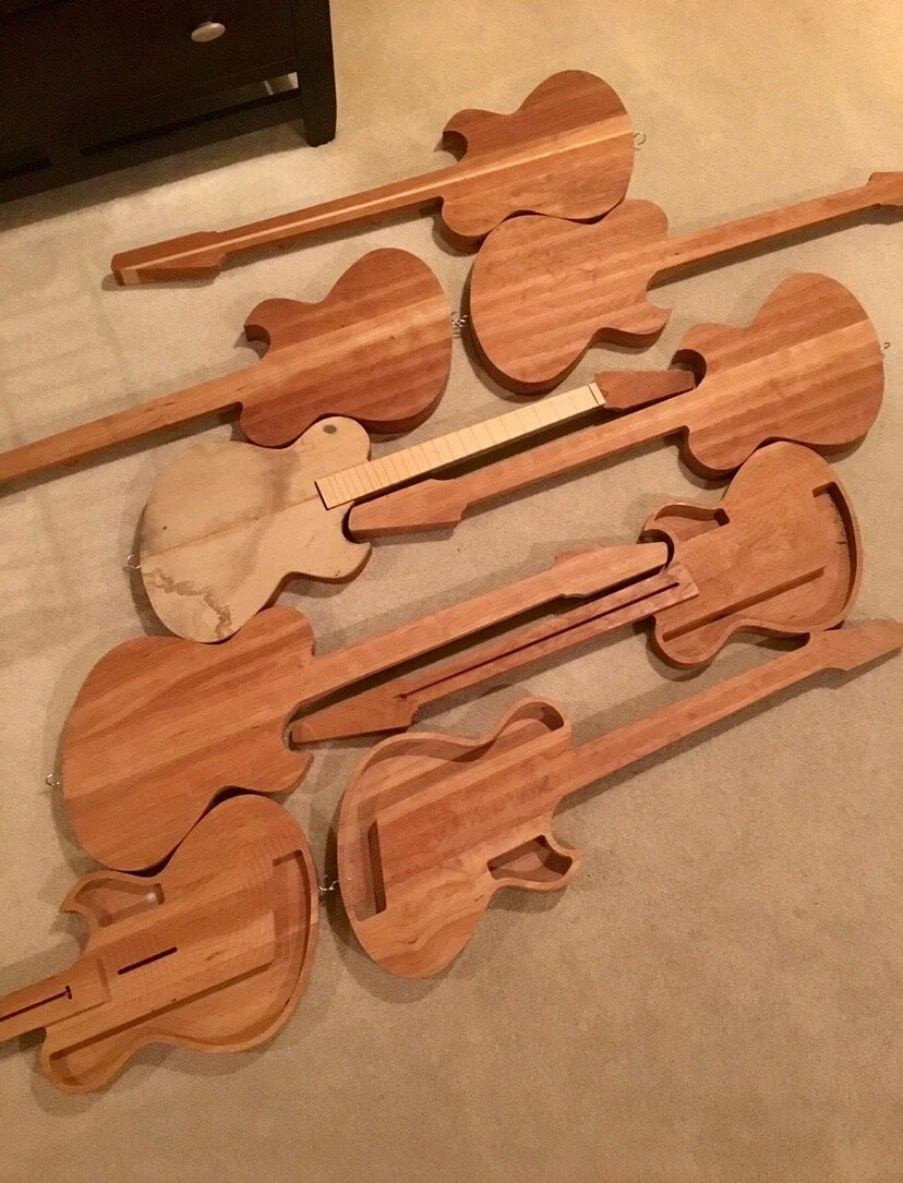 NEWMAN Legacy Models.  The story of 11 guitars.