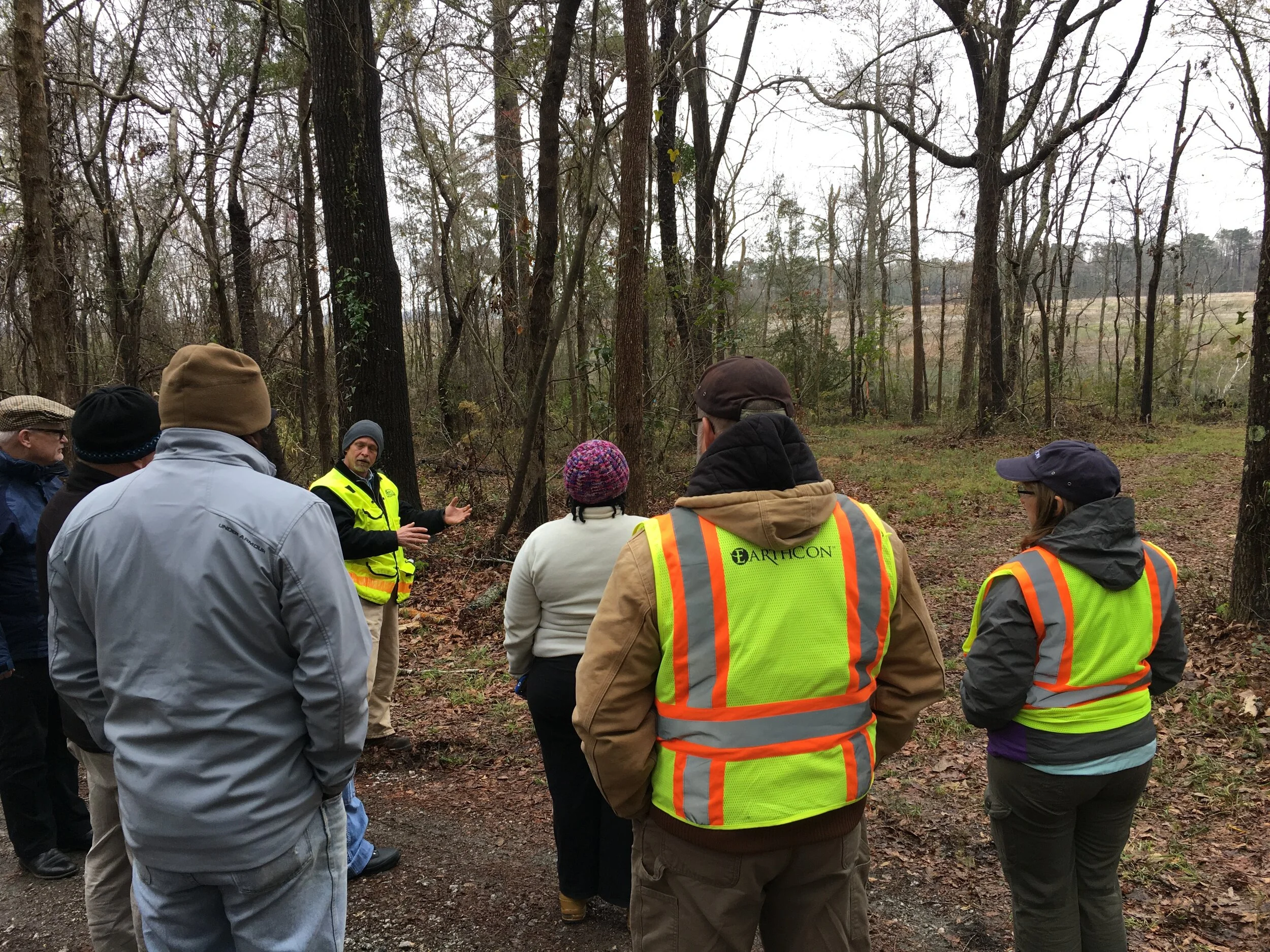 Site tour, March 2017