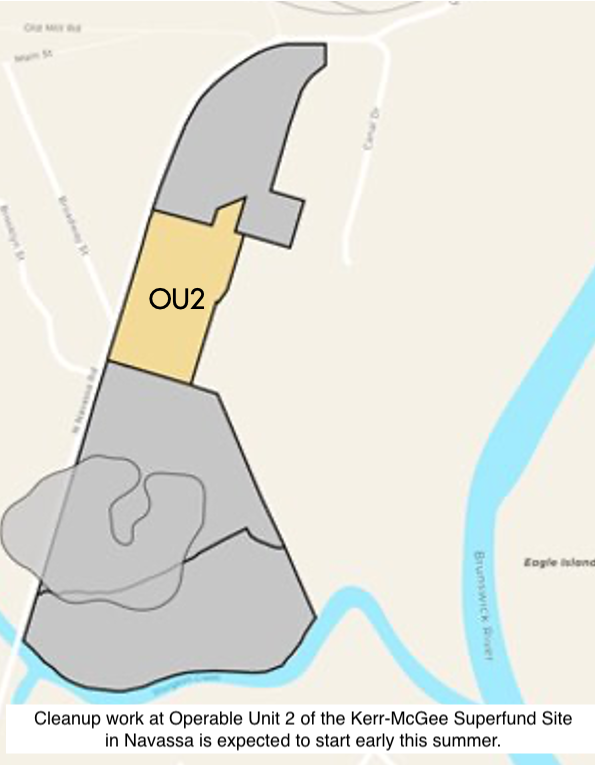 Cleanup Work to Start in OU2 of Kerr-McGee Superfund Site in Navassa, to Be Discussed at March 2023 Community Meeting