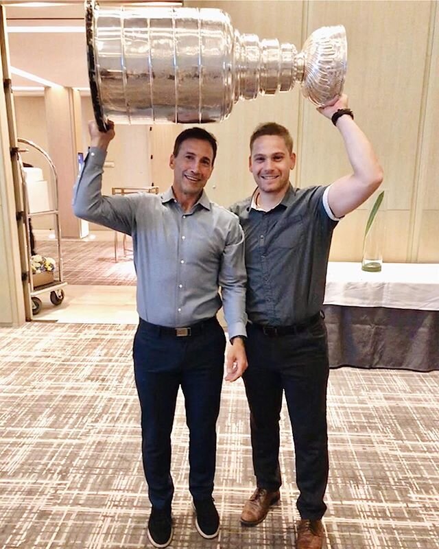 A year ago today, we were fortunate enough to share in a Stanley Cup party with some good friends.⠀
⠀
➕ That night served as a gentle reminder that dreams do come true. Hardwork does get rewarded. And that it's in the moments in which no one is looki