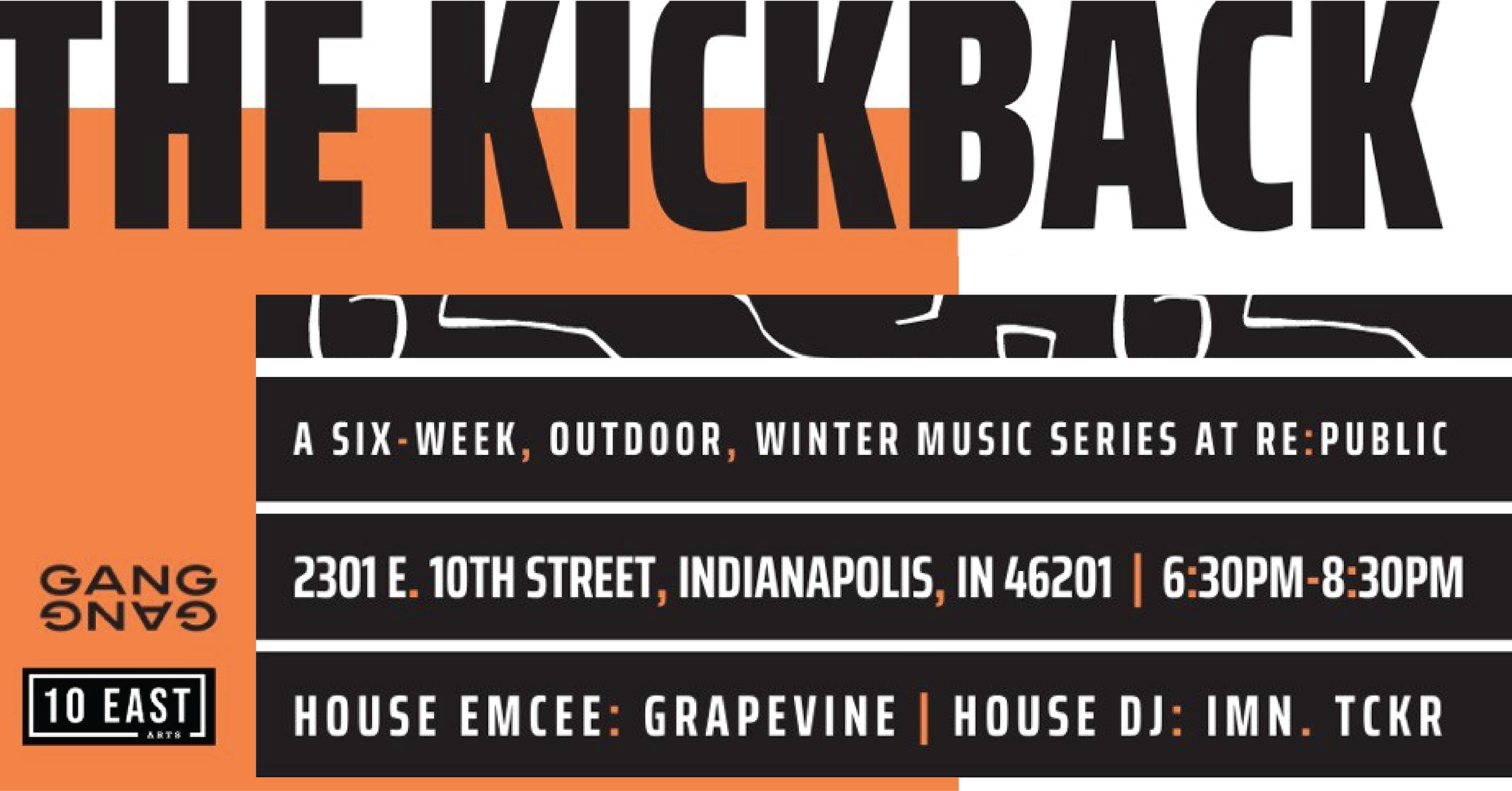 10 East Arts Kickbak Music Series Promo
