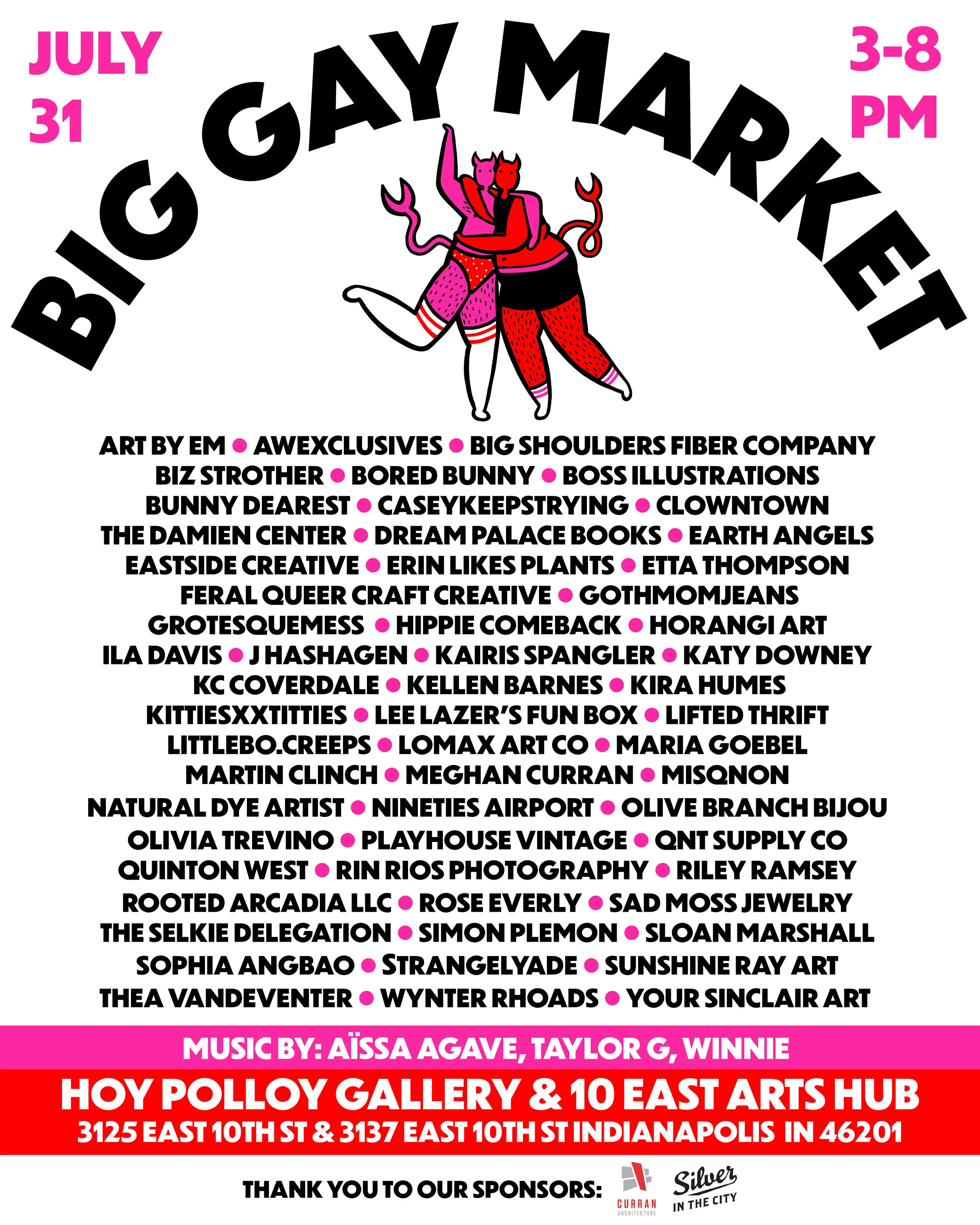 Big Gay Market — 10 East Arts