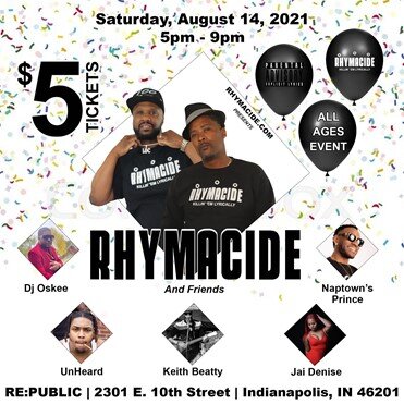 Rhymacide Local Urban Music Showcase