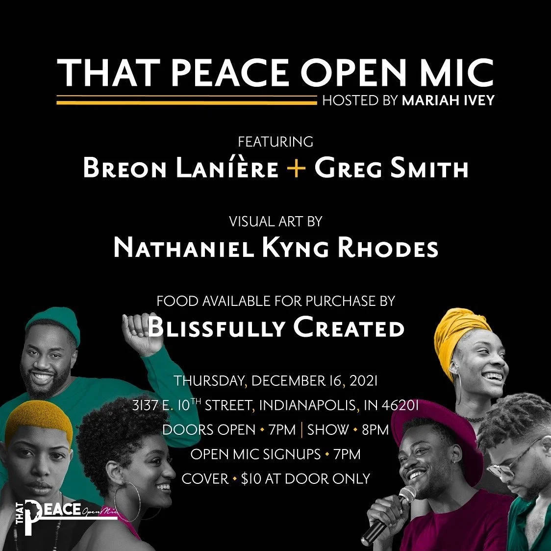That Peace Open Mic Open: Mic Night Hosted by Mariah Ivey