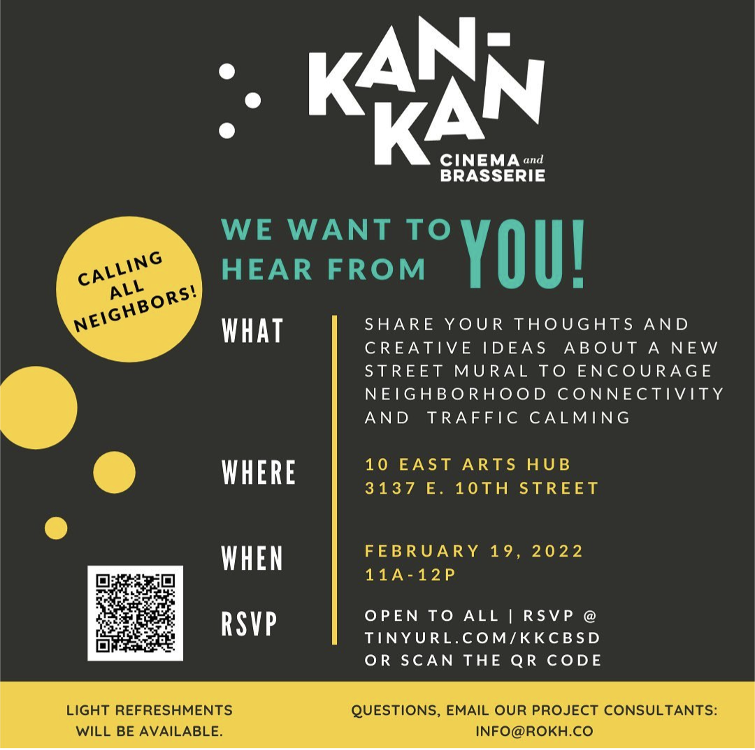 Community Input Session for new Street Mural