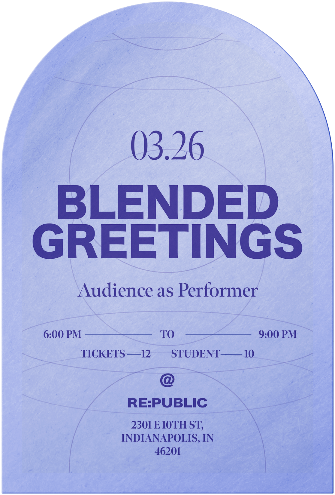 Blended Greetings: Performance Art Experience