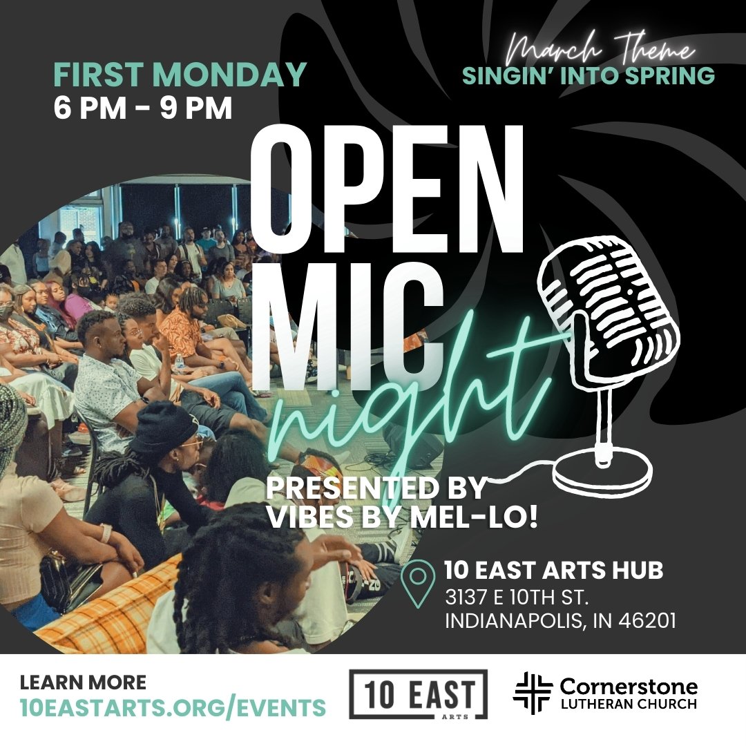 First Monday Open Mic: Singin’ into Spring