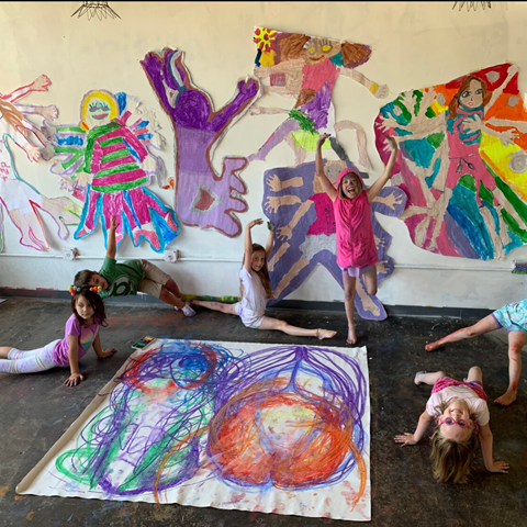 BIG Art Camp // Line + Form Art Center - Summer Art Camp