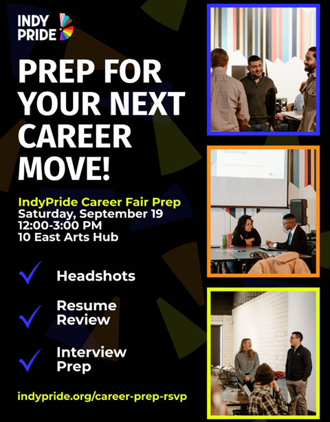 Indy Pride Career Fair Prep