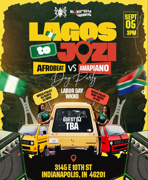 Lagos to Jozi