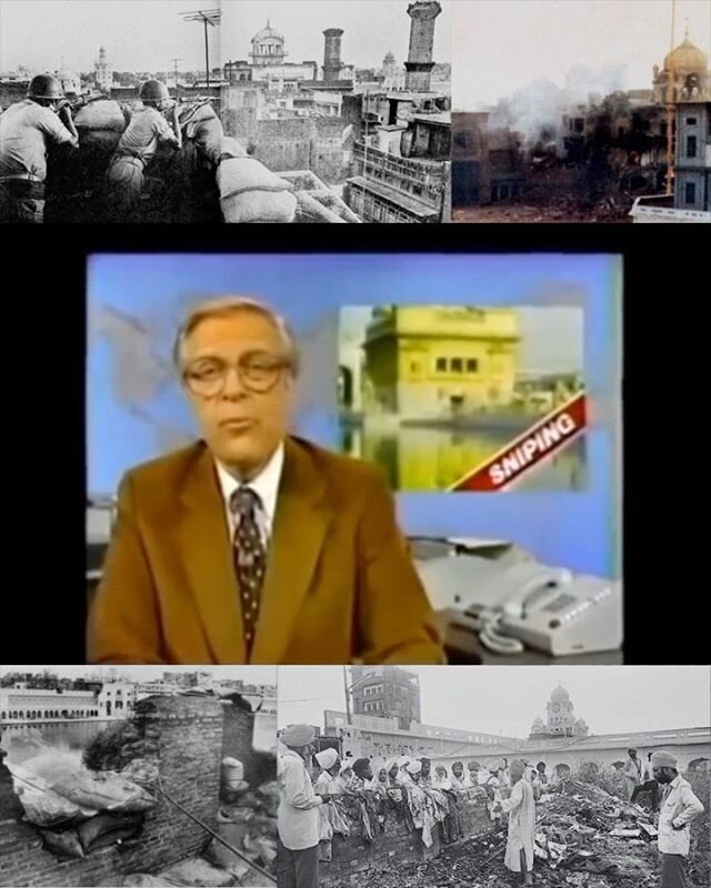 1984. A dark chapter for the Sikhs. A year we will never truly forget. An attack on the Heart of Sikhs. 
The pain and suffering of that tragic year will never be erased from the heart of Any sikh. Whether it be the June attacks or November Genocide, 