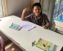 School gives a young boy hope and a chance to learn.