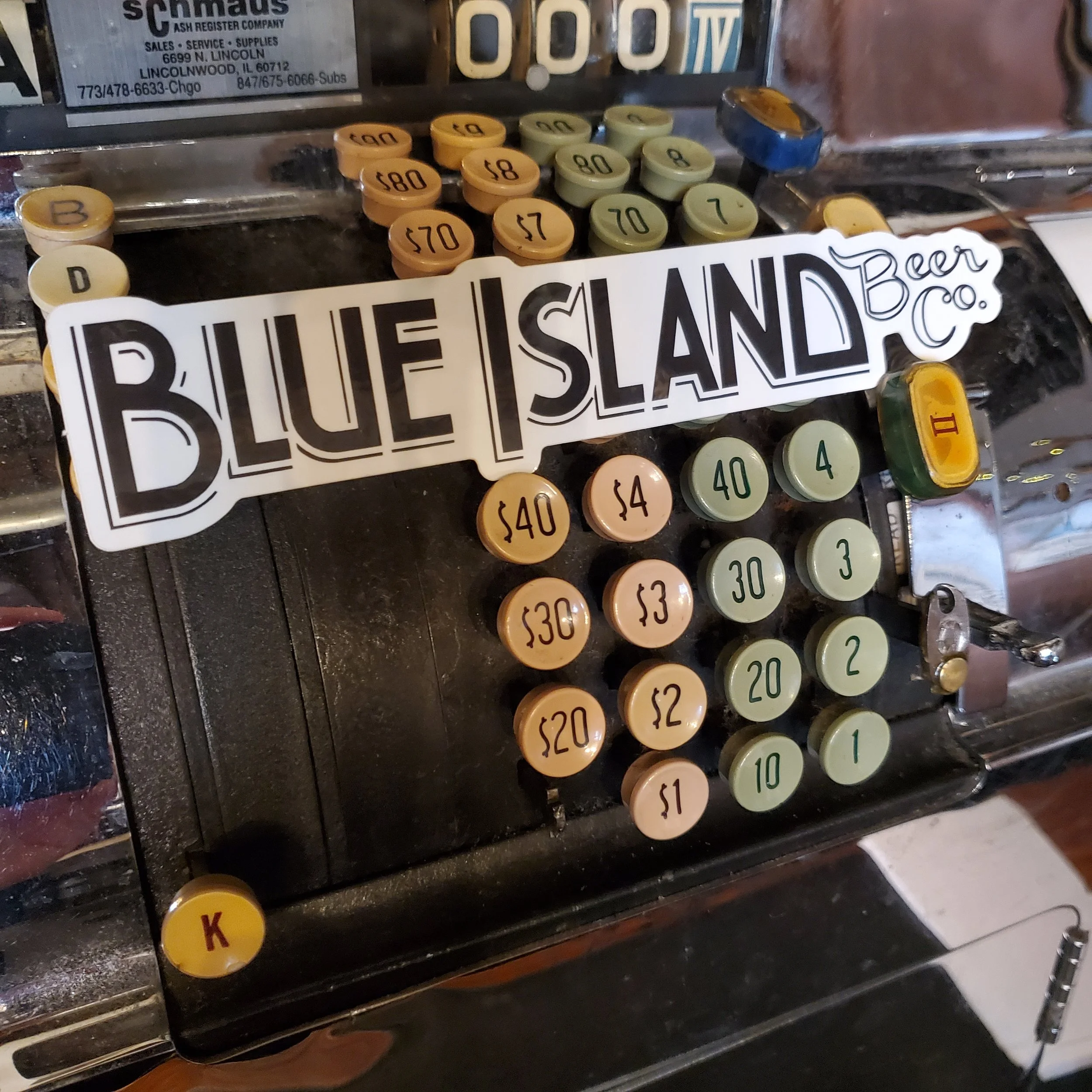 BIBCo. Text Logo Sticker