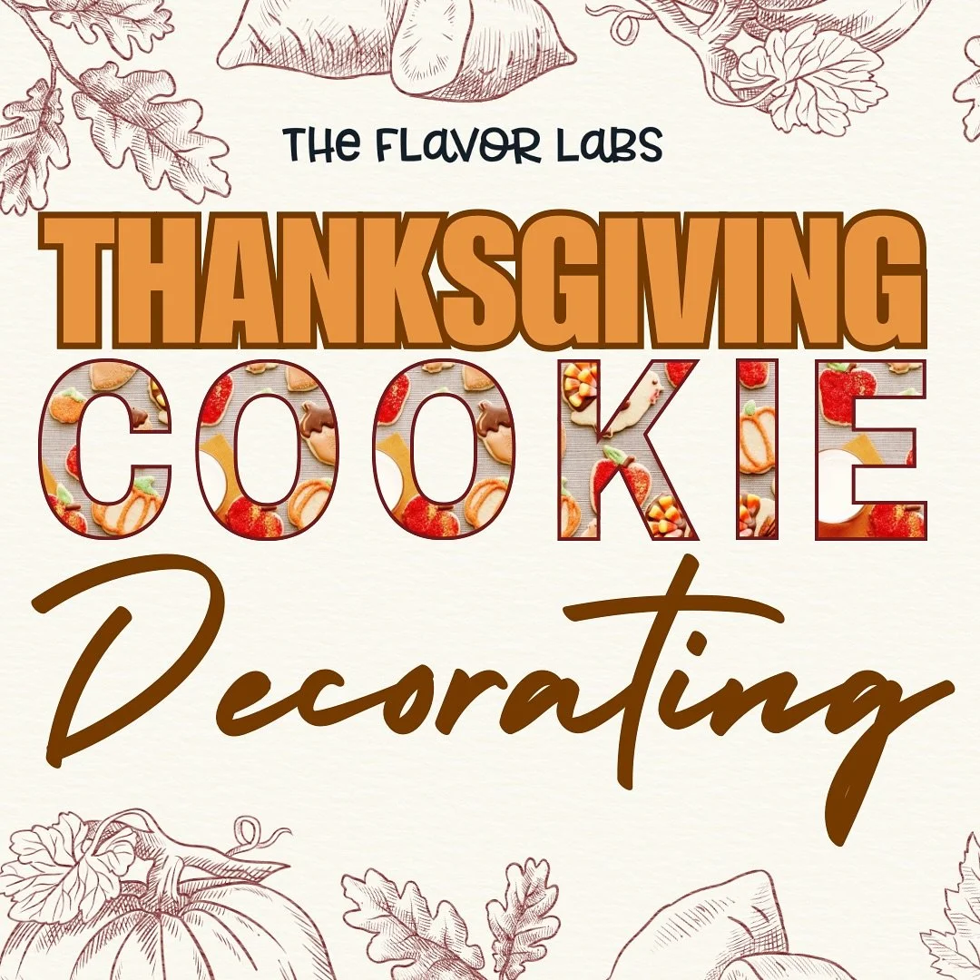Join us for a 60-min Thanksgiving cookie decorating class at our Norwood studio! 🍪🍁 Perfect for friends, families, and anyone who loves sweets! 🦃 ✨
&bull;
&bull;
&bull;
#theflavorlabs #cookingstudio #bergencounty #newjersey #bakingclasses #cooking