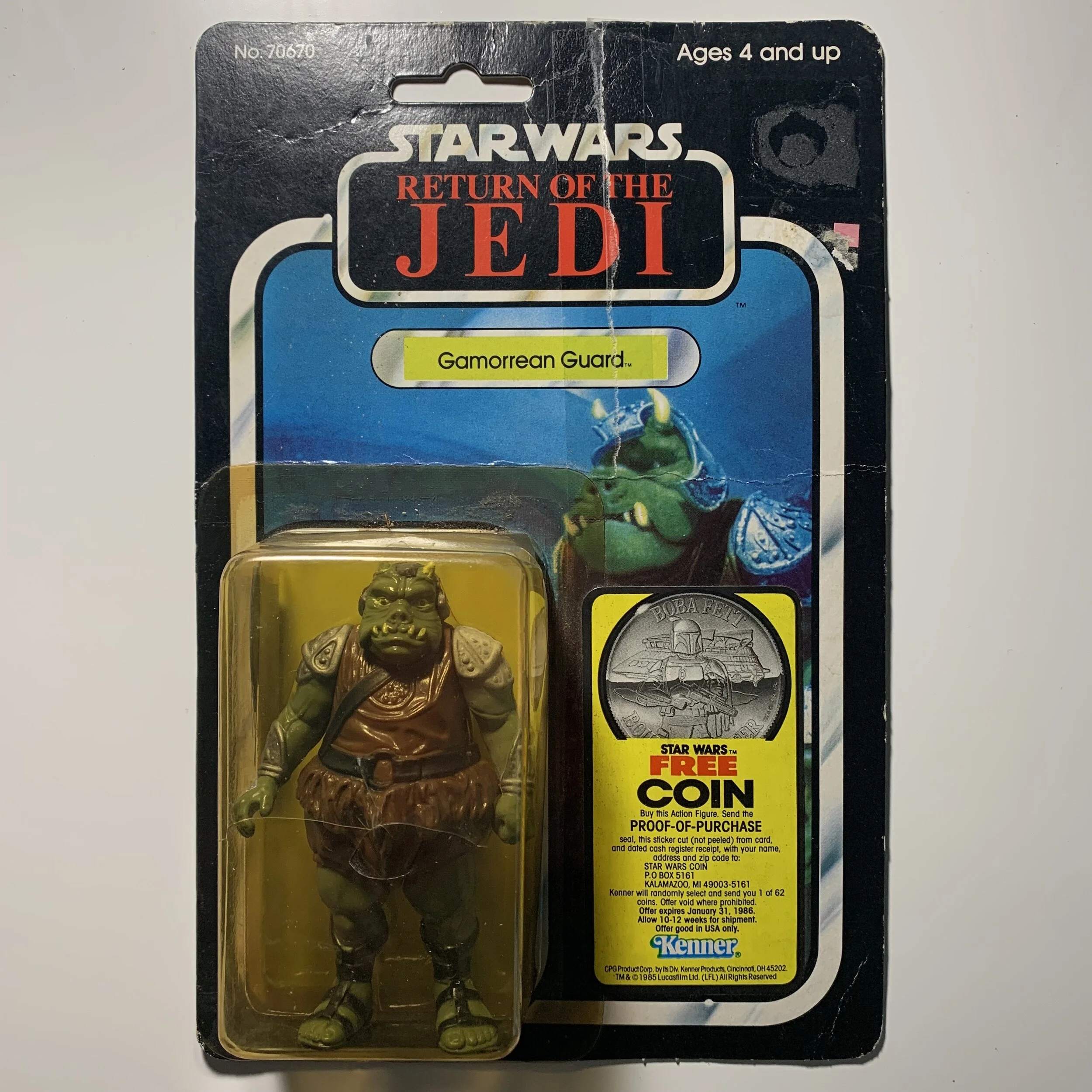 Star Wars Vintage Kenner ROTJ Gamorrean 