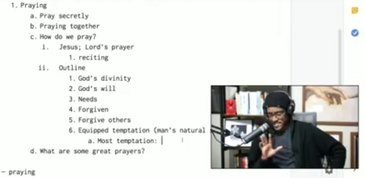 Ali delivers Spiritual gold #Real Sunday School