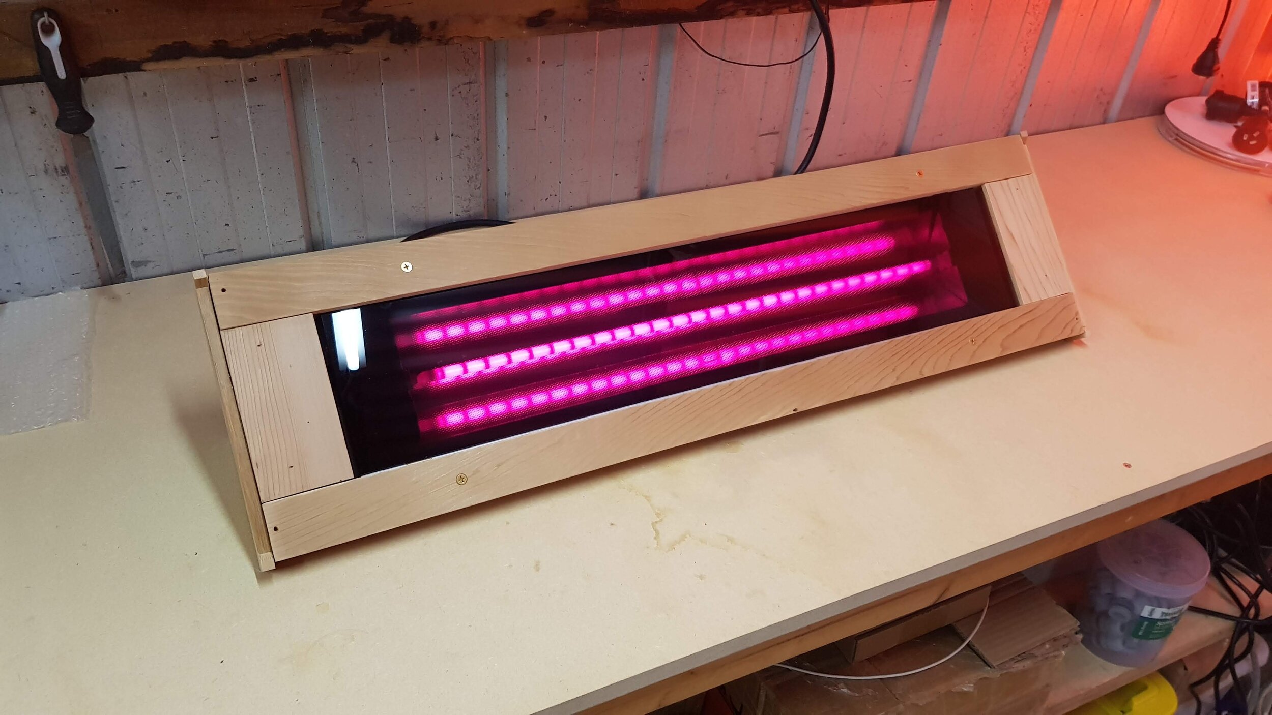 Full Spectrum Infrared Heater Module for Infrared Sauna Upgrades Installed in Module Australian Stock Western Red Cedar