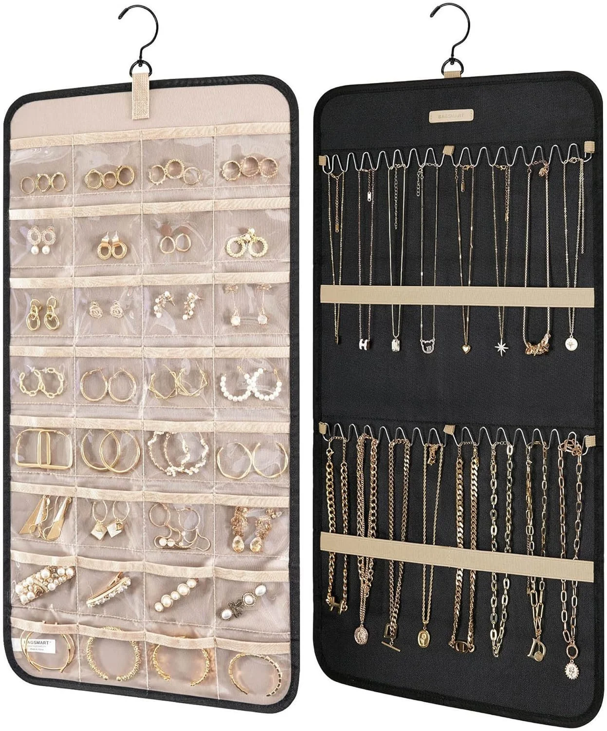 BAGSMART Hanging Jewelry Organizer
