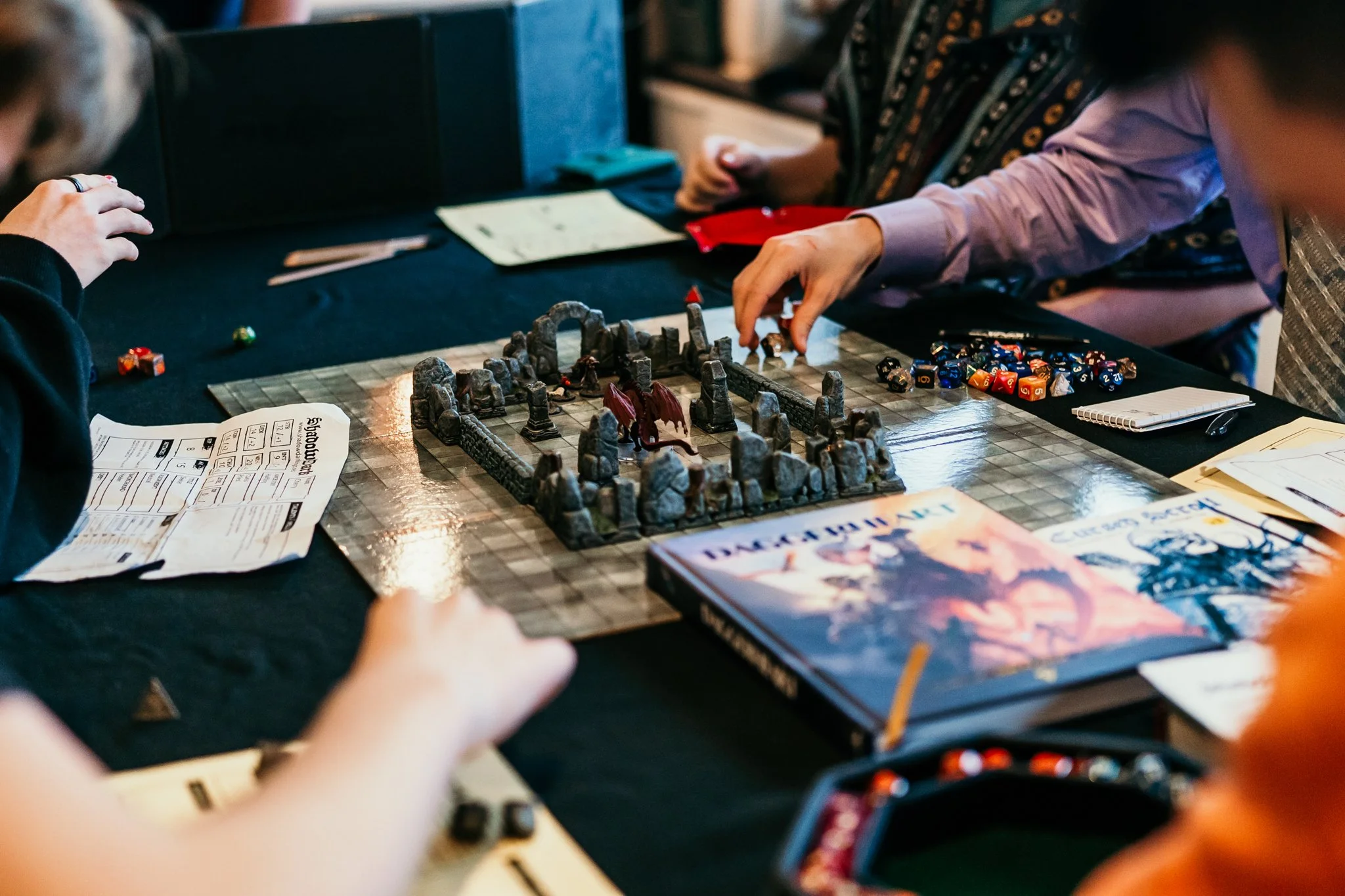 Learn To Play and Create Characters Dungeons & Dragons Social Studio Sunshine Coast