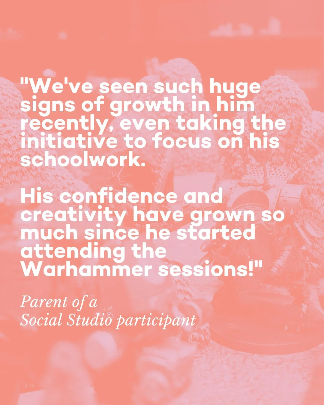 There is nothing we love more than seeing our participants thrive. 🌟 Building confidence and independence doesn't happen overnight, but finding a supportive, neuro-affirming space where you can connect over shared interests can make all the differen
