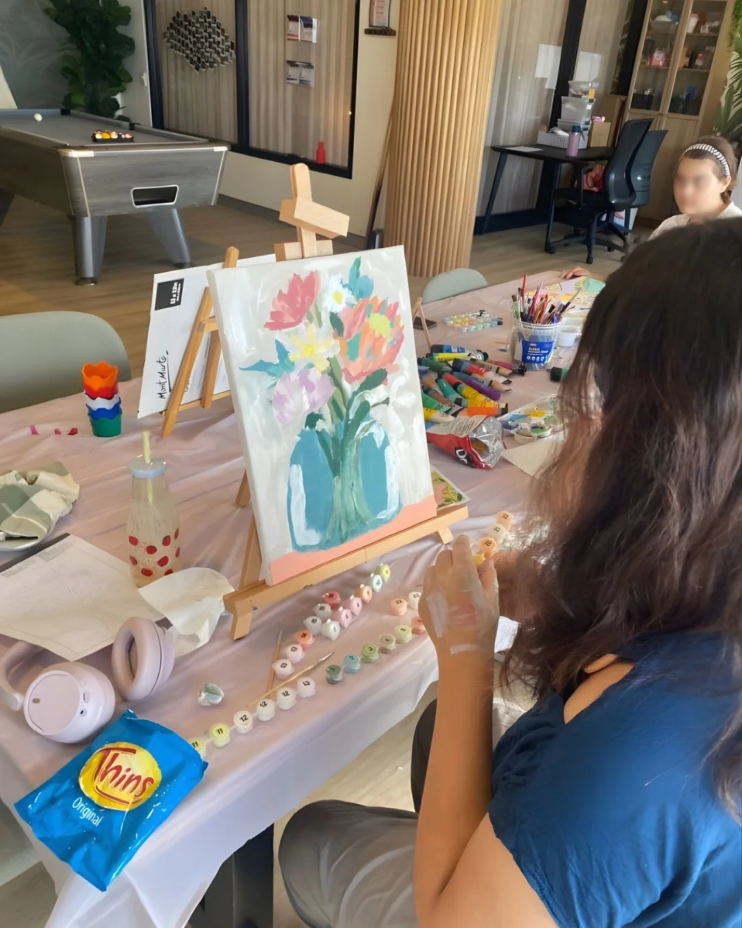 What a brilliant time we had at our holiday 'Paint and Sip' (Smoothies) sessions! 🎨🥤 It was pure joy seeing the creativity flow as participants crafted vibrant florals and stunning landscapes. There&rsquo;s nothing like good drinks, good people, an