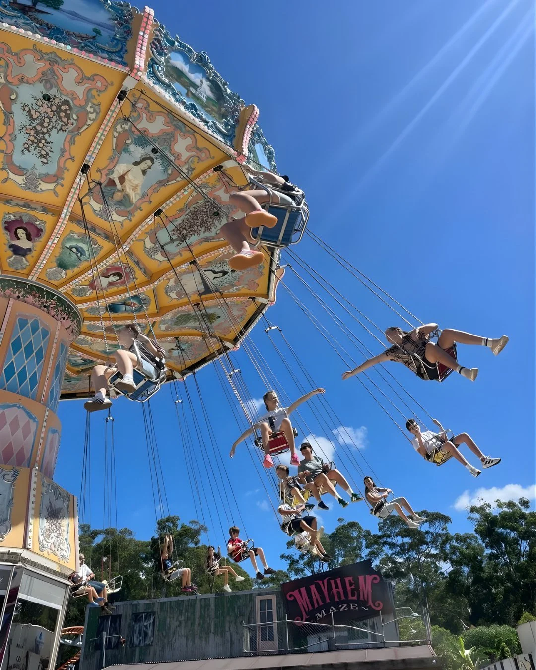 Sun, smiles, and some serious thrills! 🎢☀️⁠
⁠
Our holiday program trip to Aussie World was an absolute blast. From braving the drops to spinning on the Redback and flying high on the swings and SX360, our participants brought so much energy to the d