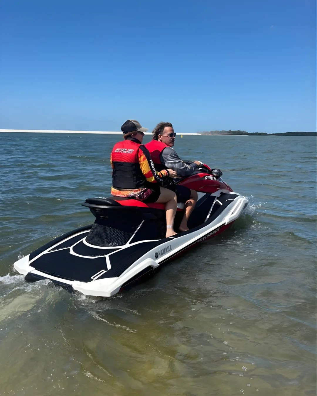 Jet skis, sunshine, and a seriously great crew! 🌊☀️⁠
⁠
We had an amazingly fun day out on the water, balancing epic adventures on the waves with some well-deserved relaxing on the shore. Exploring the coast, trying new things, and making memories to