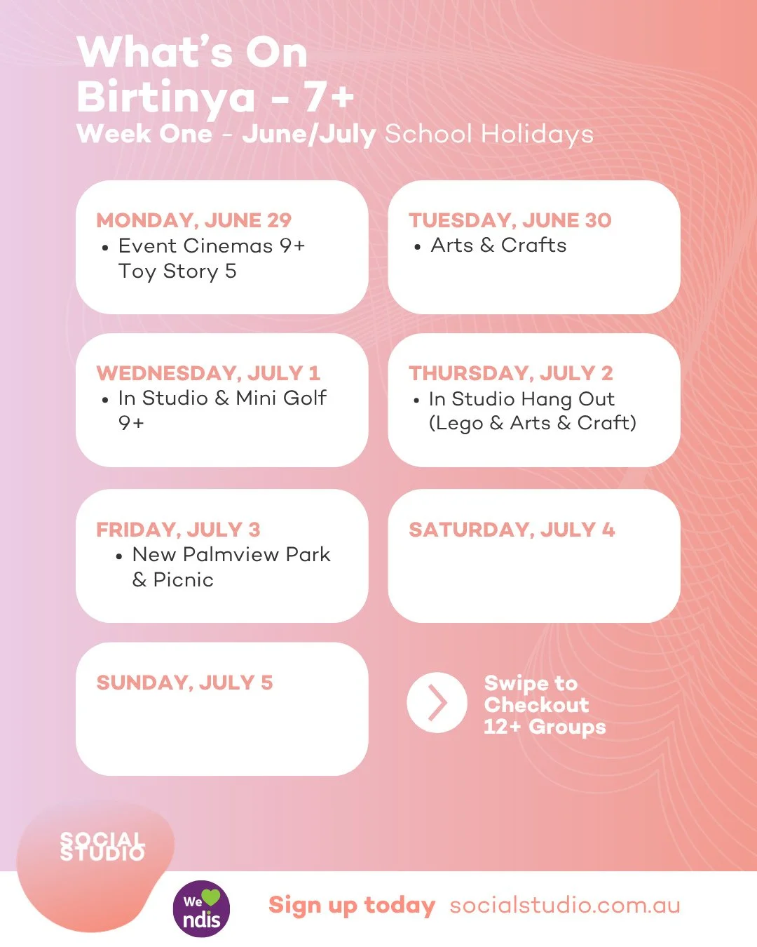 The school holidays are right around the corner, and we have been busy planning an incredible lineup of adventures for our community! Whether you are into 4WD adventures, exploring new parks, getting creative with arts and crafts, or heading out for 