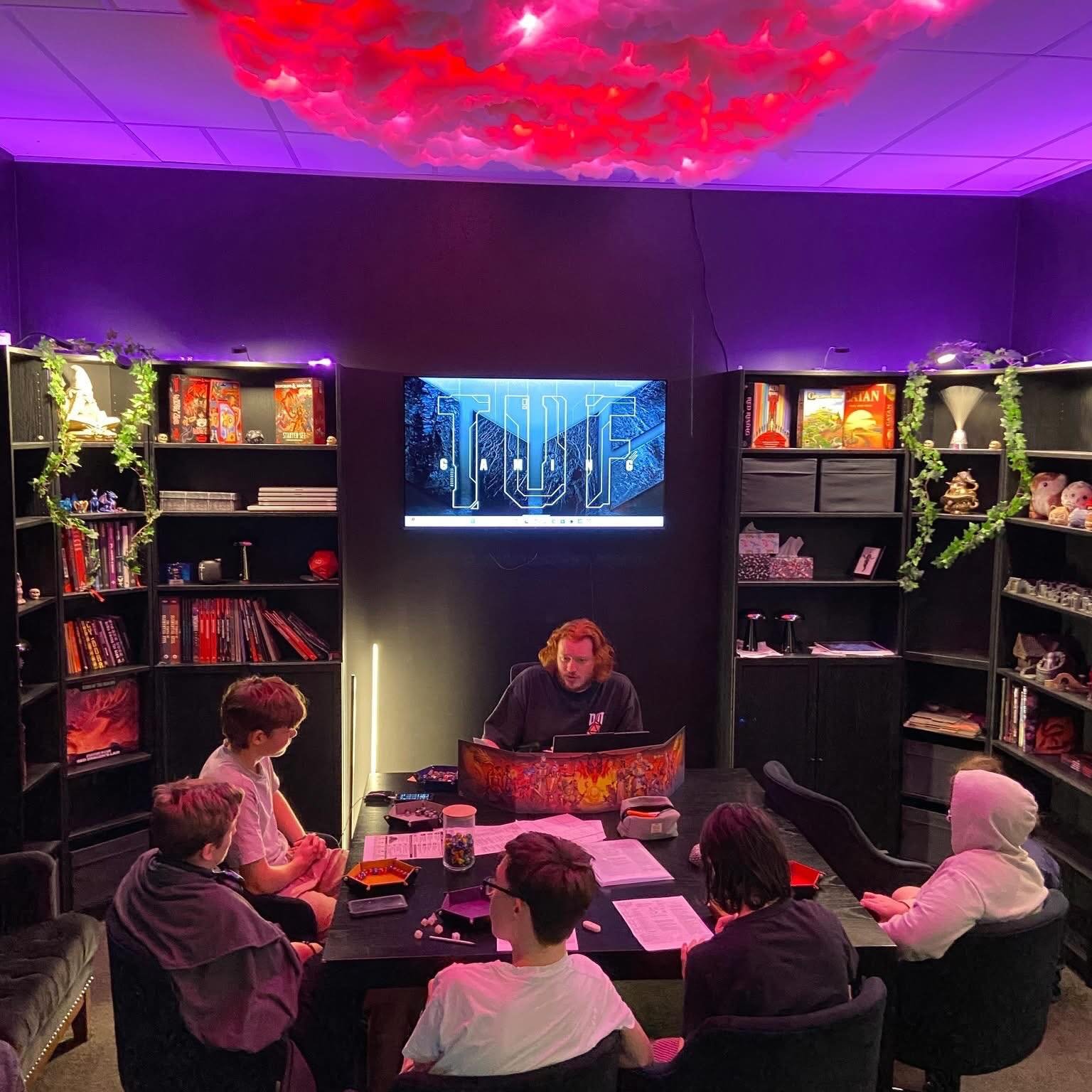 Have you heard about our other amazing space, Tabletop Lounge, located across the hall from the OG Social Studio.

People often ask how we bridge the gap between clinical goals and real-world application. The answer is our Tabletop Lounge.
While Dung