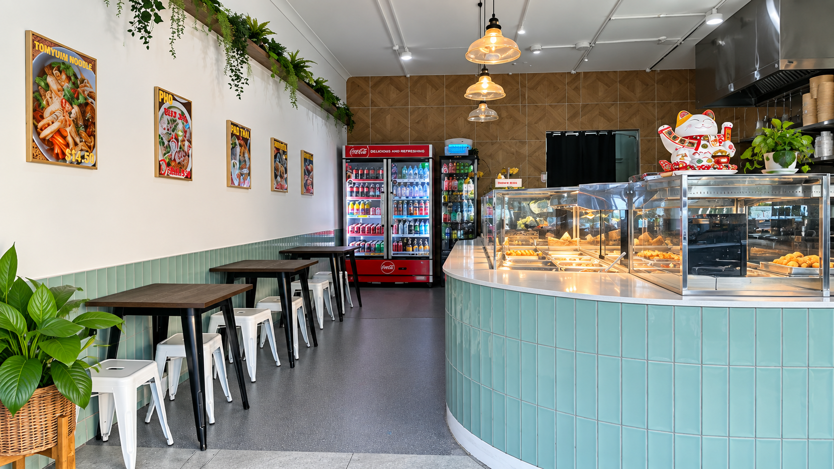 Modern Asian Café with Mint-Tiled Counter.png
