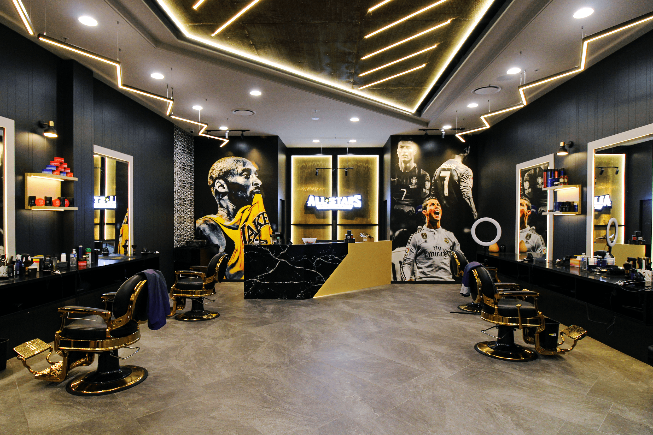 Elevate Your Barber Shop Experience with AGC Interior: Designing Your Dream Space within Budget