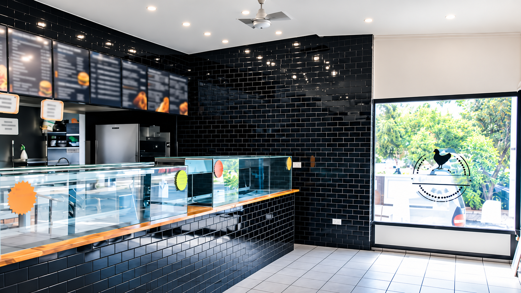 Modern Glossy Fast-Food Counter Interior.png