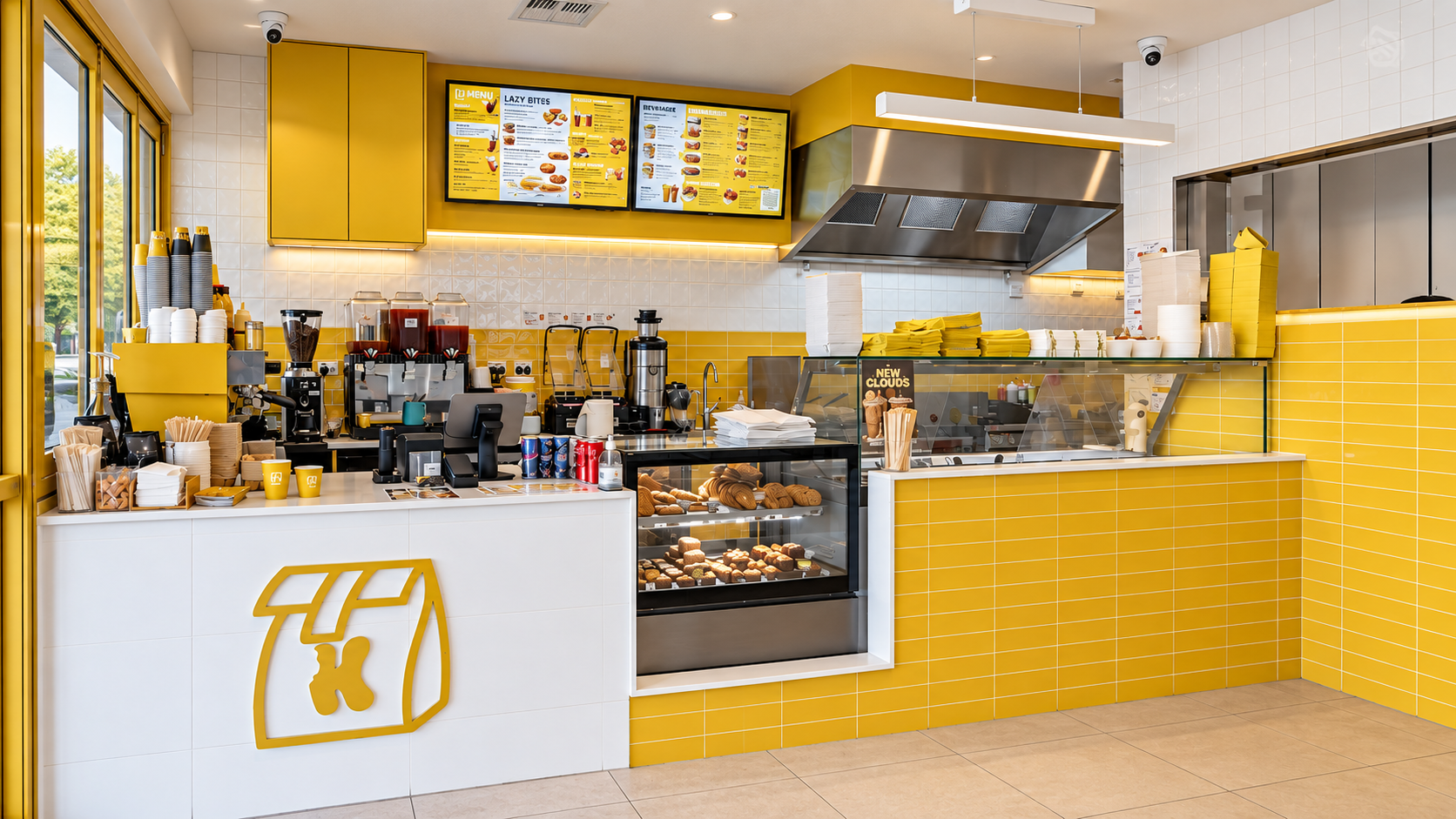 Bright Yellow Modern Café Counter.png