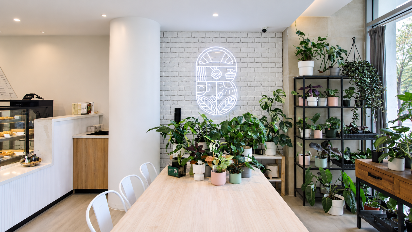 Premium Botanical Cafe Interior.png