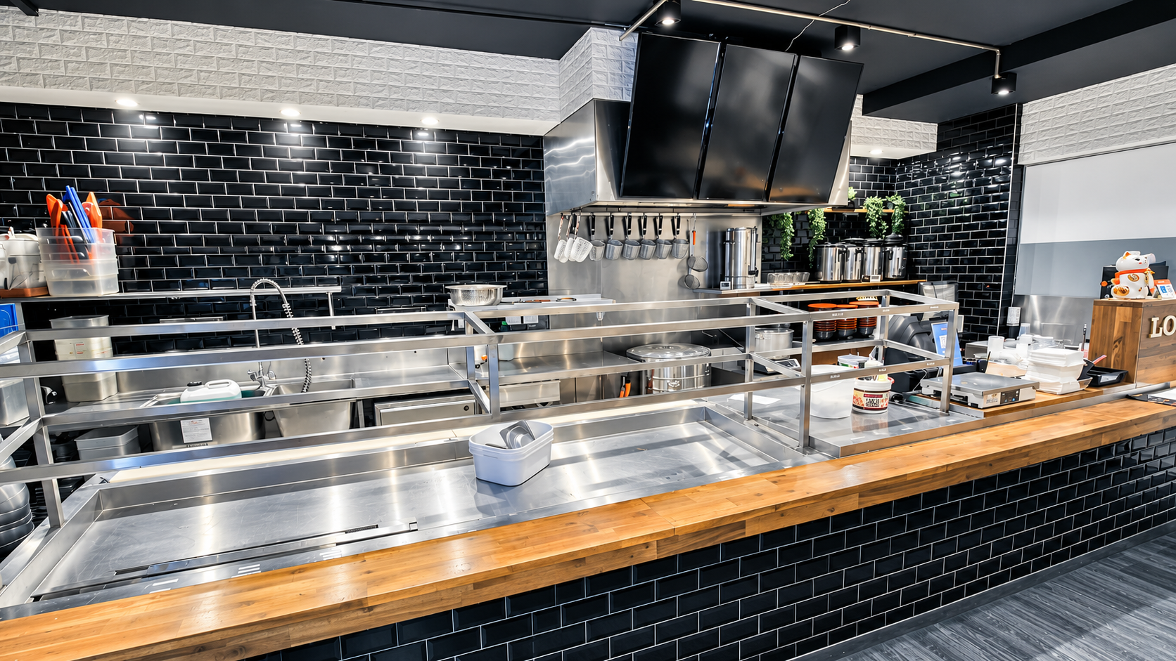 Modern Industrial Restaurant Kitchen Counter.png