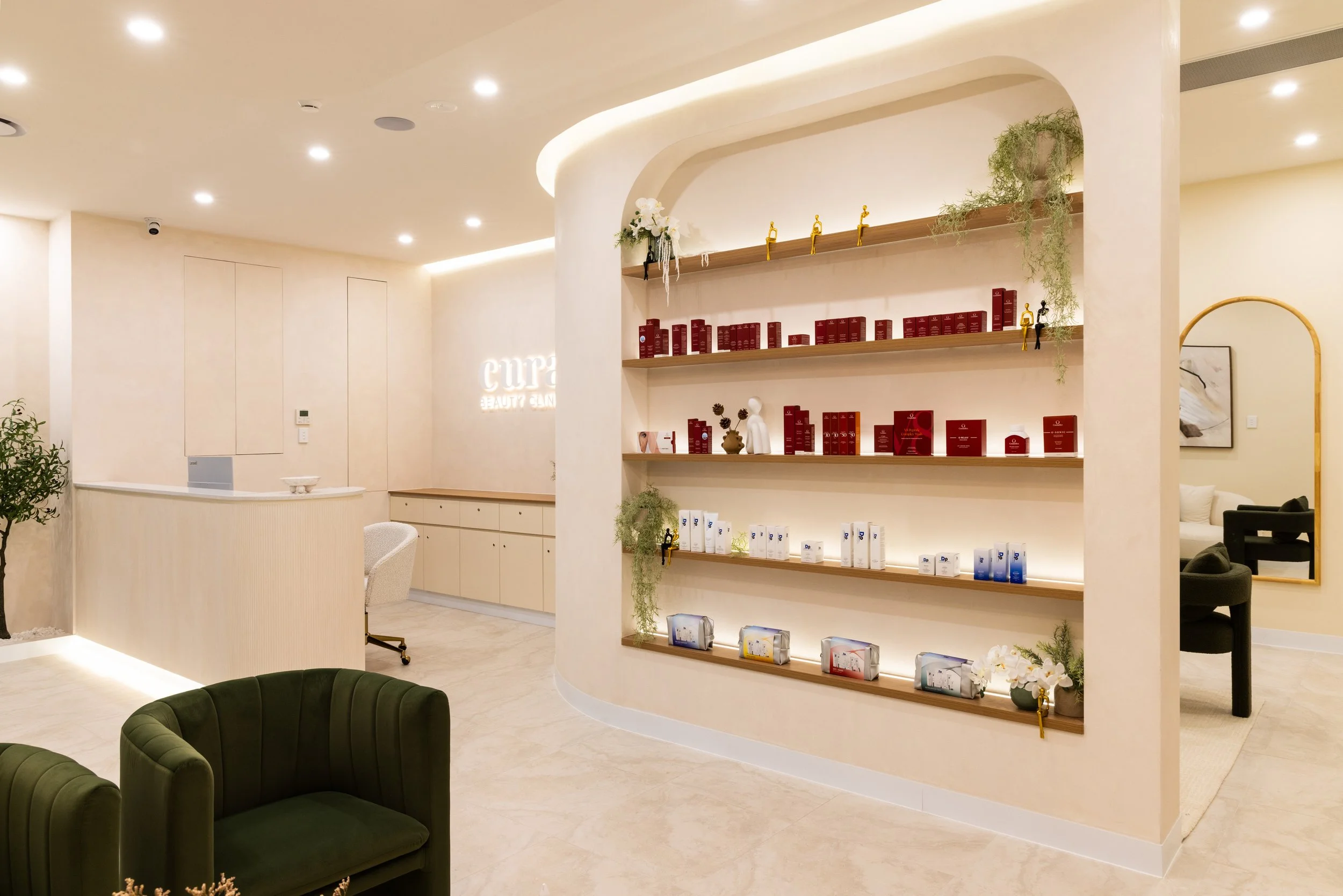 Cura Beauty Clinic — AGC Interior