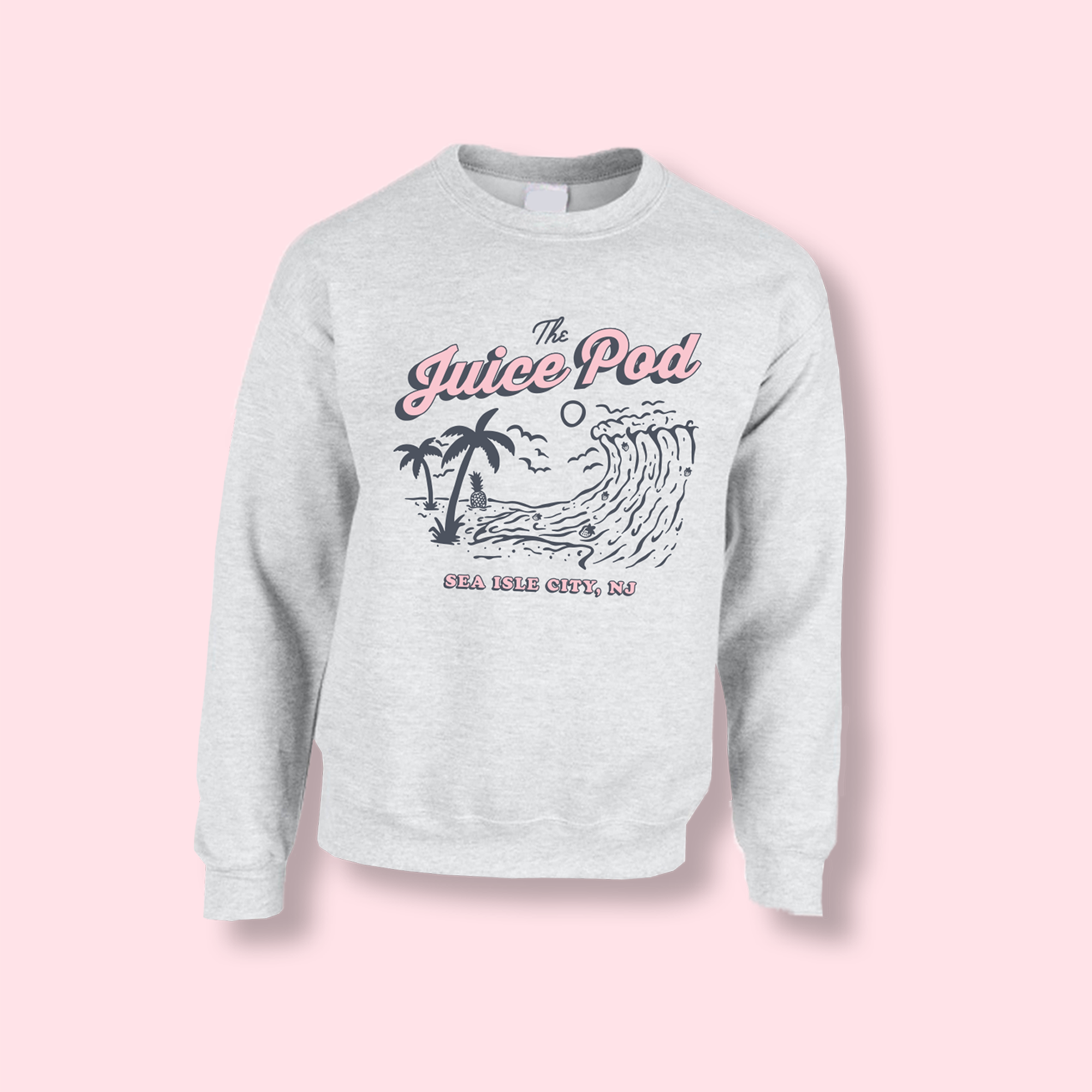 Juice Pod Sea Isle - Ash Sweatshirt