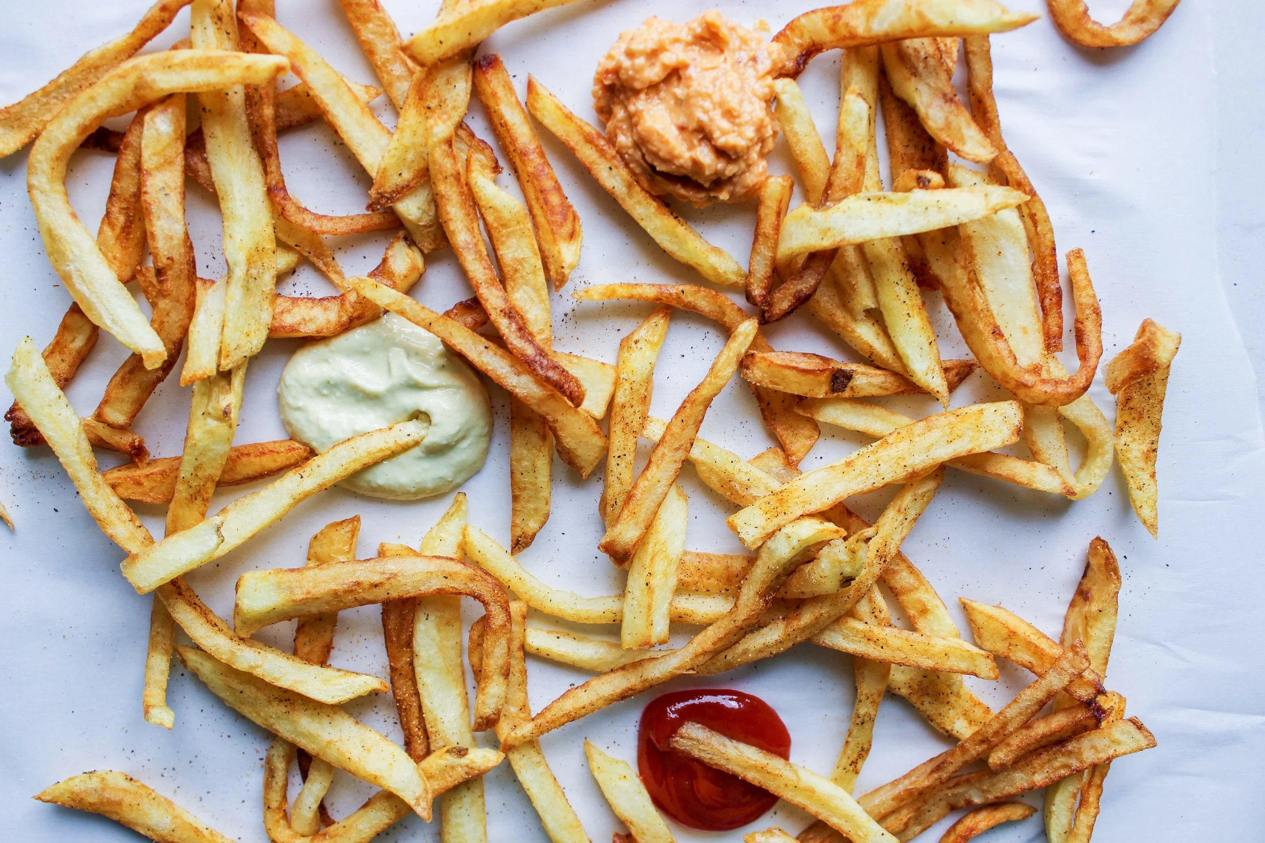Seasoned Double Fried French Fries — salt n sprinkles