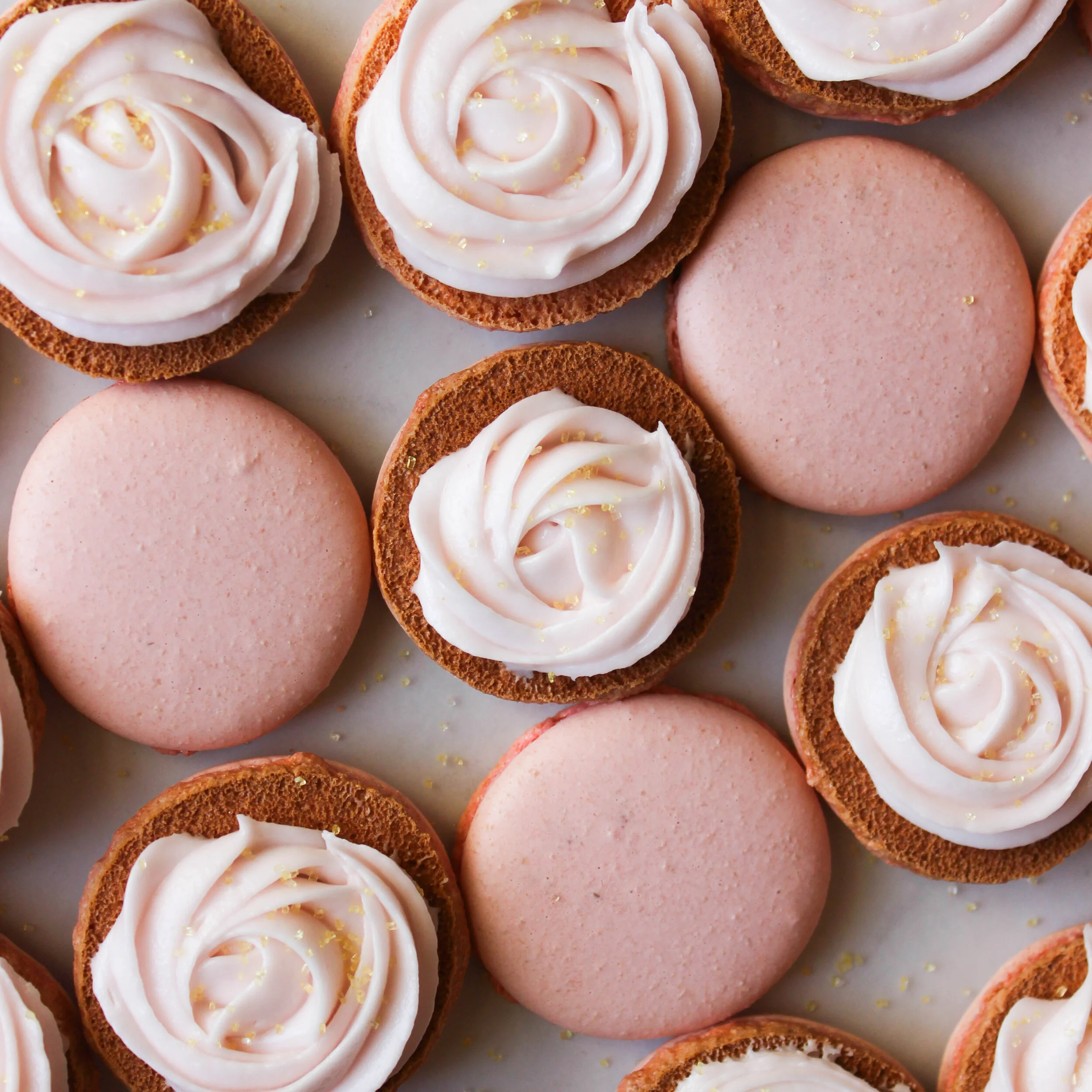 Perfect Vegan Rose Macarons Salt N Sprinkles