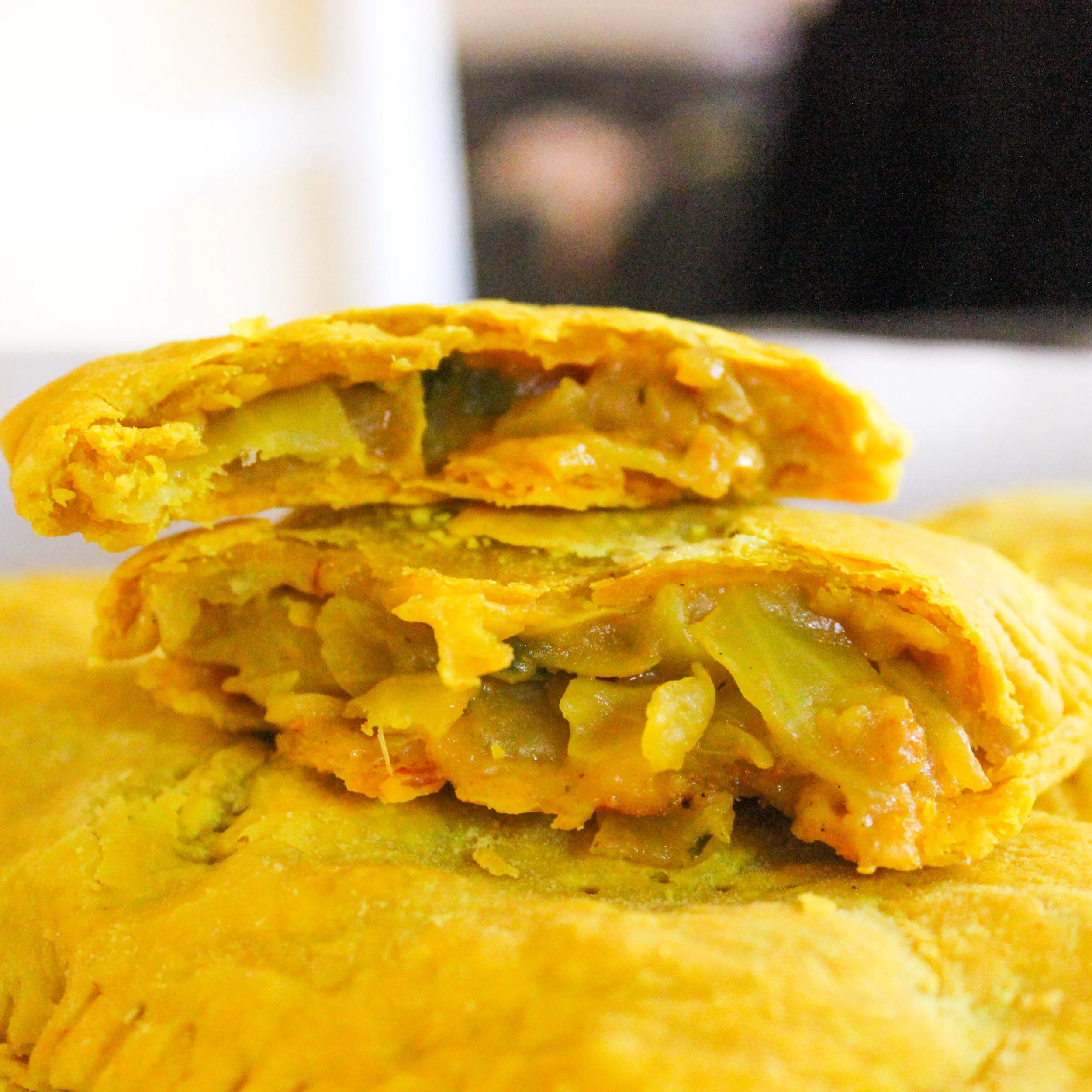 Vegetarian Jamaican Patties Salt N Sprinkles