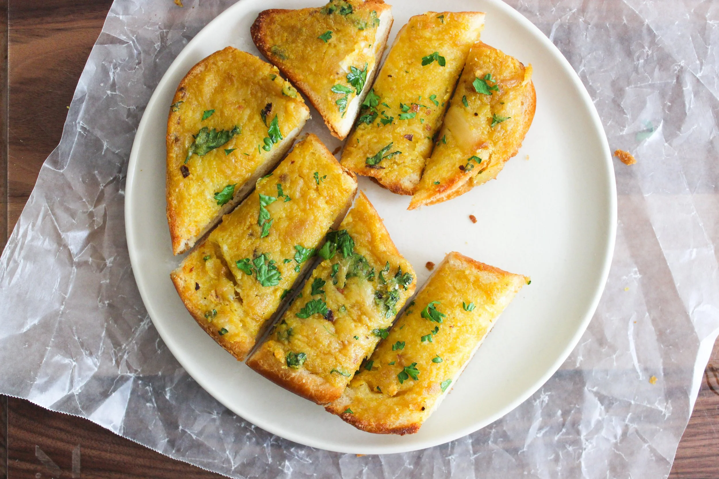 Vegan Garlic Bread — salt n sprinkles