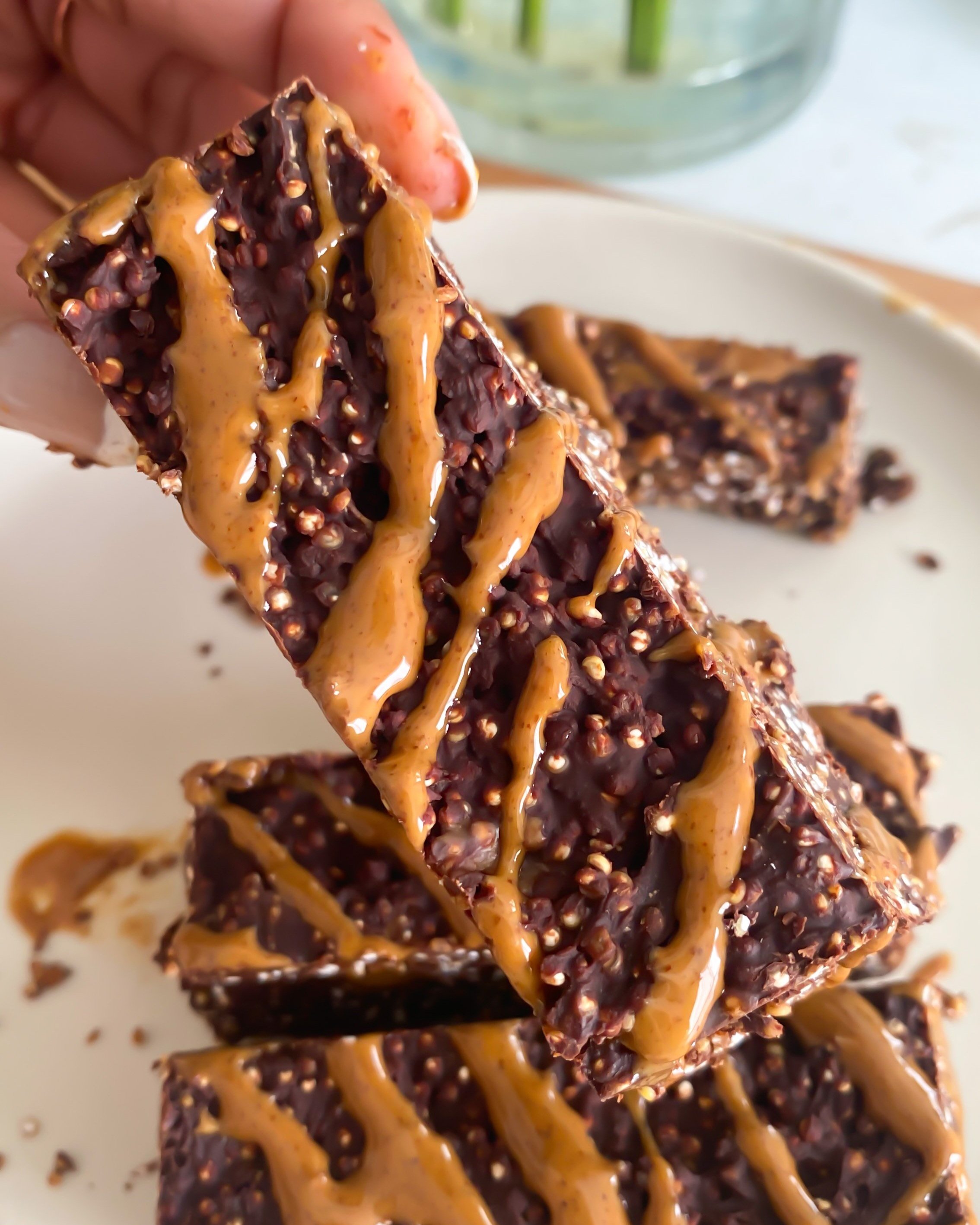 Chocolate Quinoa Crunch Bars — salt n sprinkles