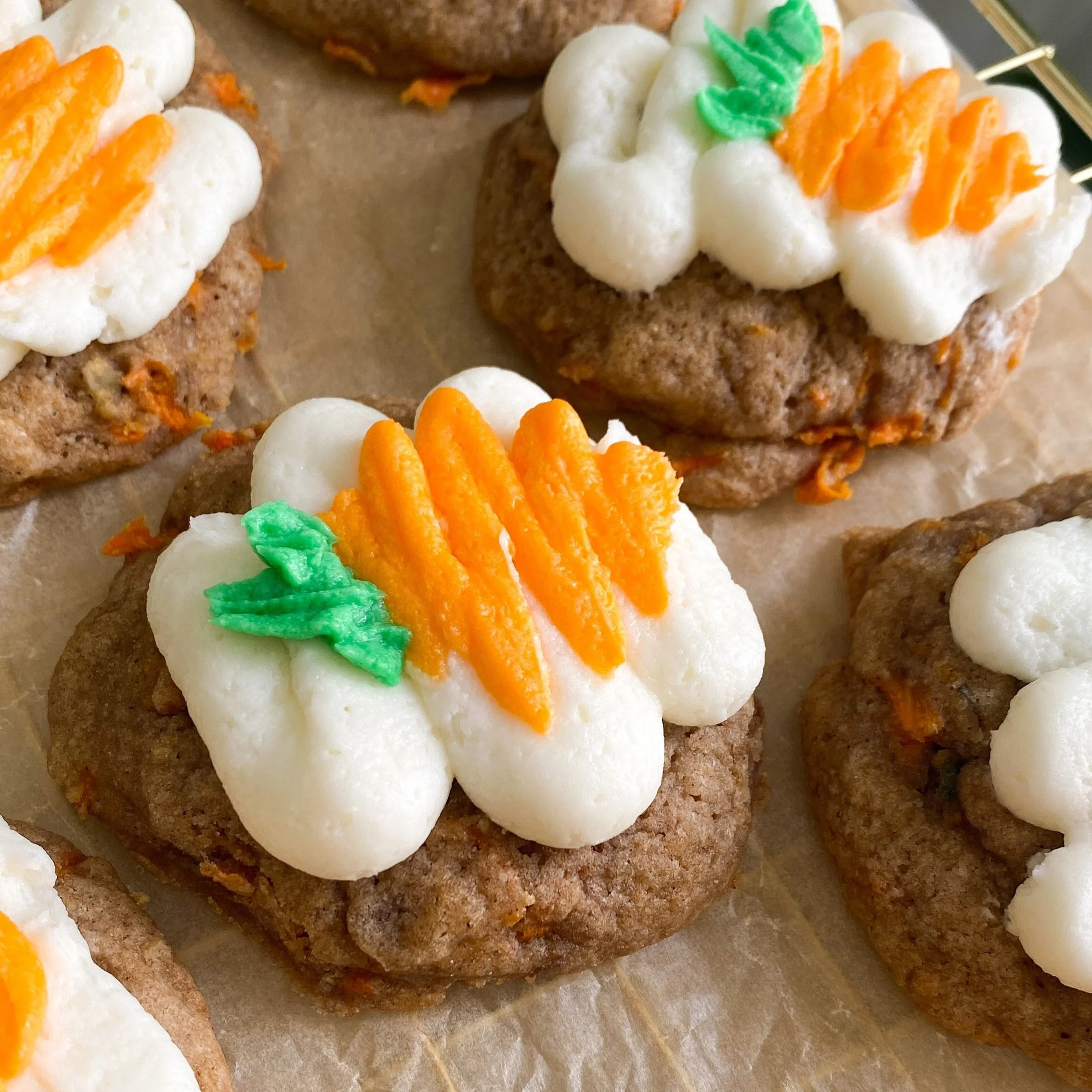 Vegan Carrot Cake Cookies — salt n sprinkles