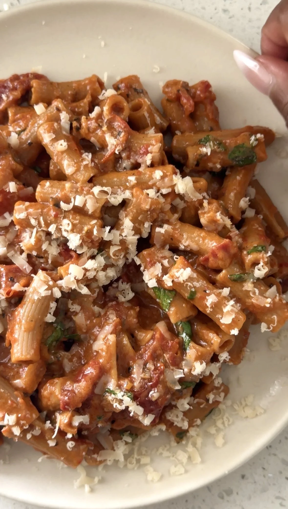 One Pot Sun Dried Tomato Pasta — salt n sprinkles