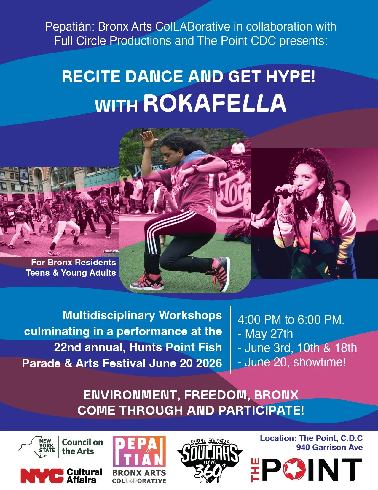 Recite Dance and get Hype! with ROKAFELLA 