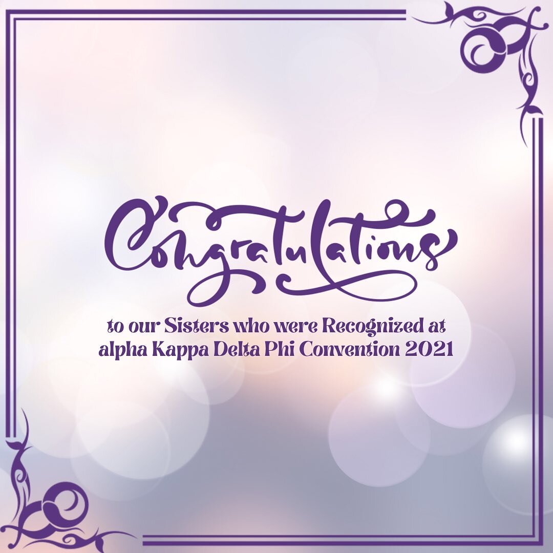 Shoutout to our chapter sisters recognized at this year&rsquo;s convention! 

#akdphiconvention2021 #akdphinolealums @fsuakdphi @akdphi @akdphinaa @kaialu0316 @nikiki96 @fsumariza #RandiDoesntDoInsta @mgdapharmd