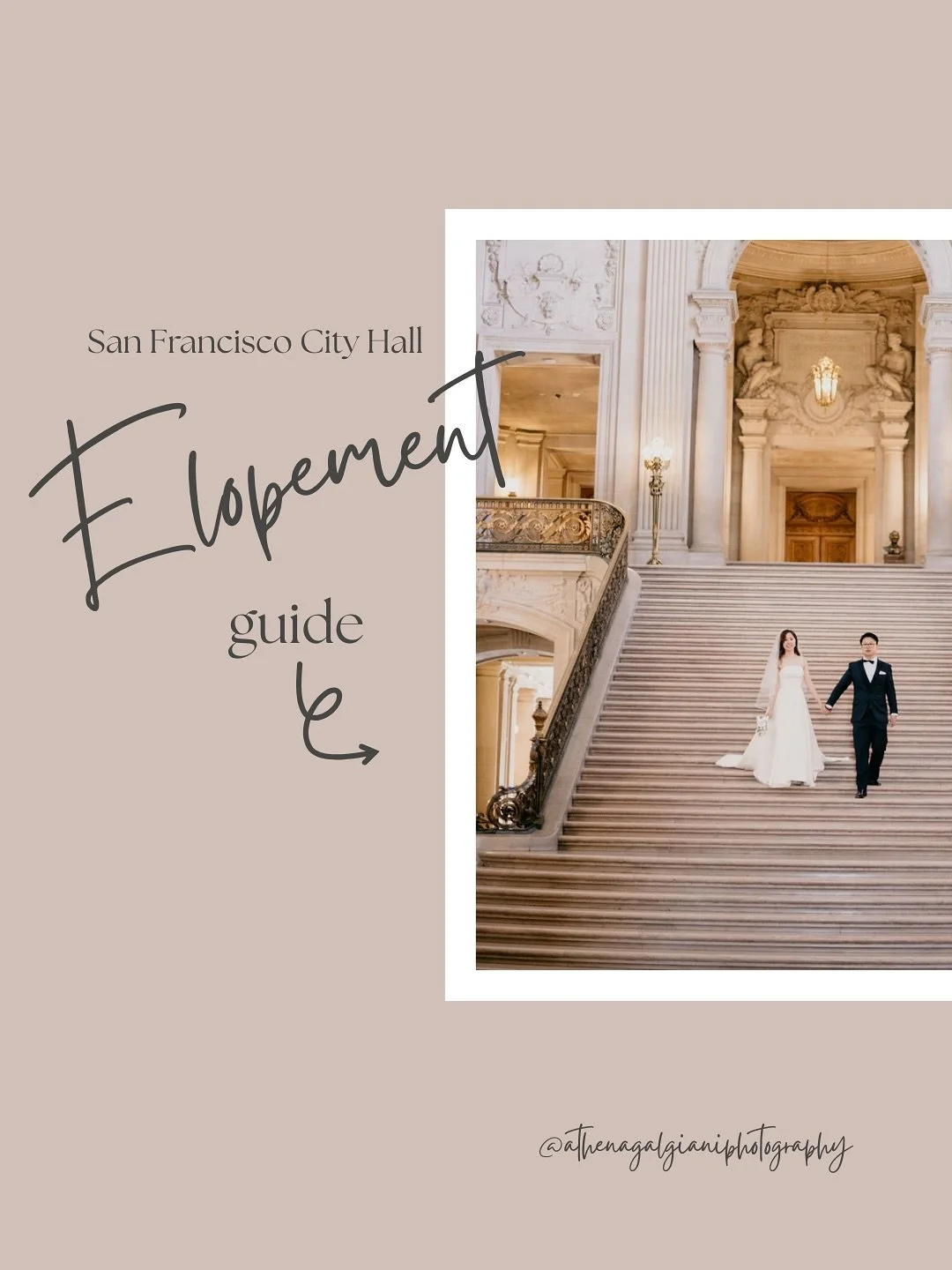 San Francisco City Hall will always have my heart 🤍

If you&rsquo;re planning a civil ceremony and wondering how it all works &mdash; I put together a full guide with everything you need to know. From timing and lighting to what to expect the day of