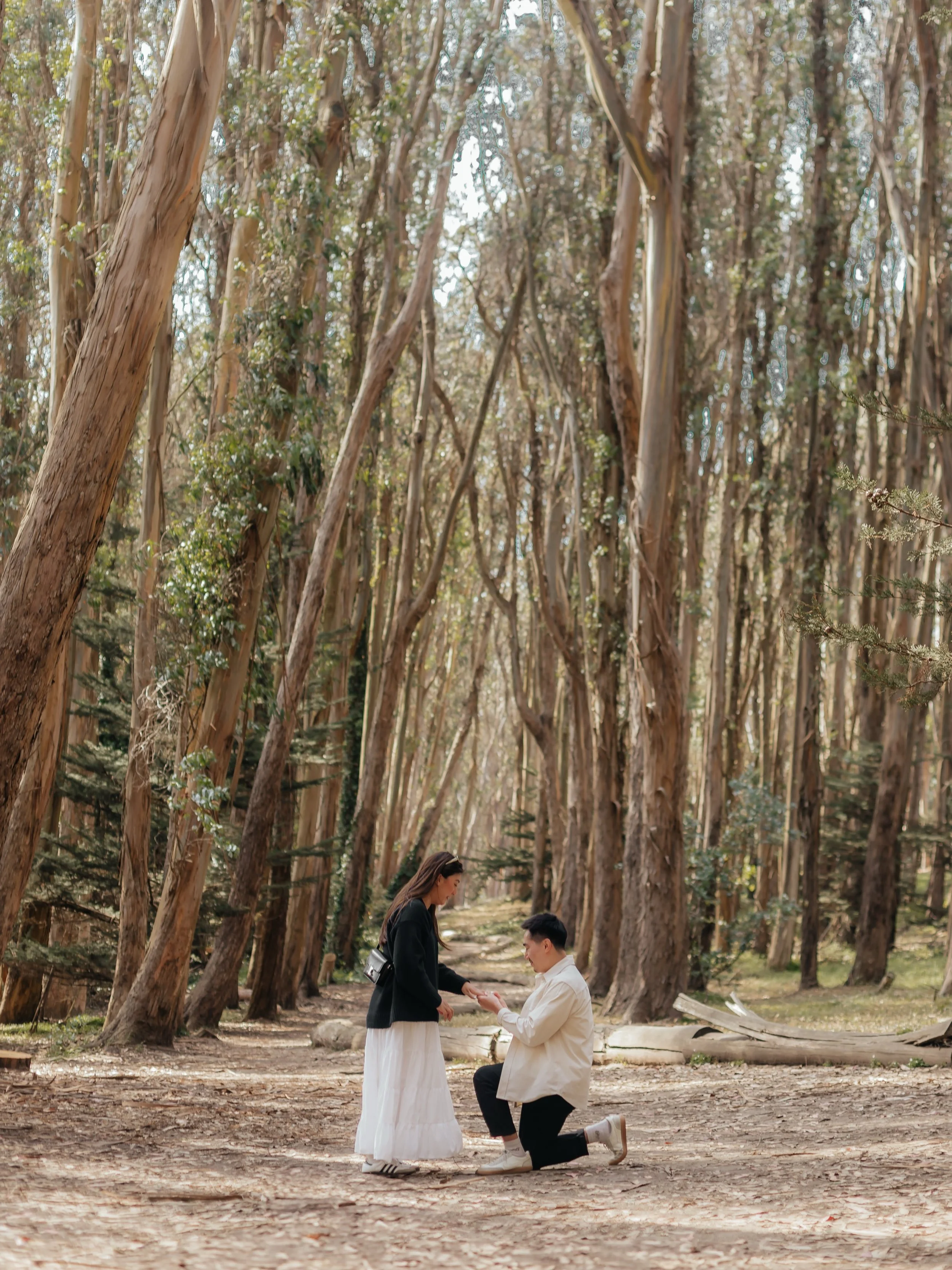 She thought the proposal wasn&rsquo;t happening.

After years together, they returned to San Francisco&mdash;the city where their story began&mdash;for a weekend anniversary trip. She was convinced the proposal would happen at lunch. When it didn&rsq