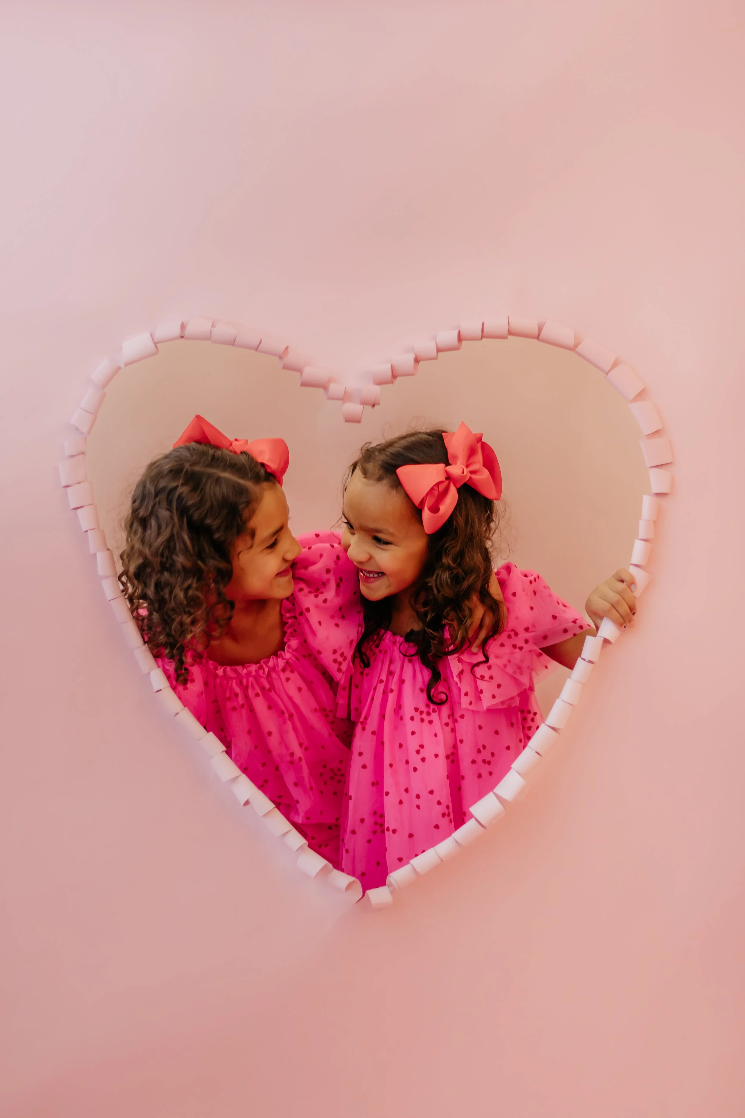 Valentine’s Day Curled Paper backdrop with Photoshop AI!