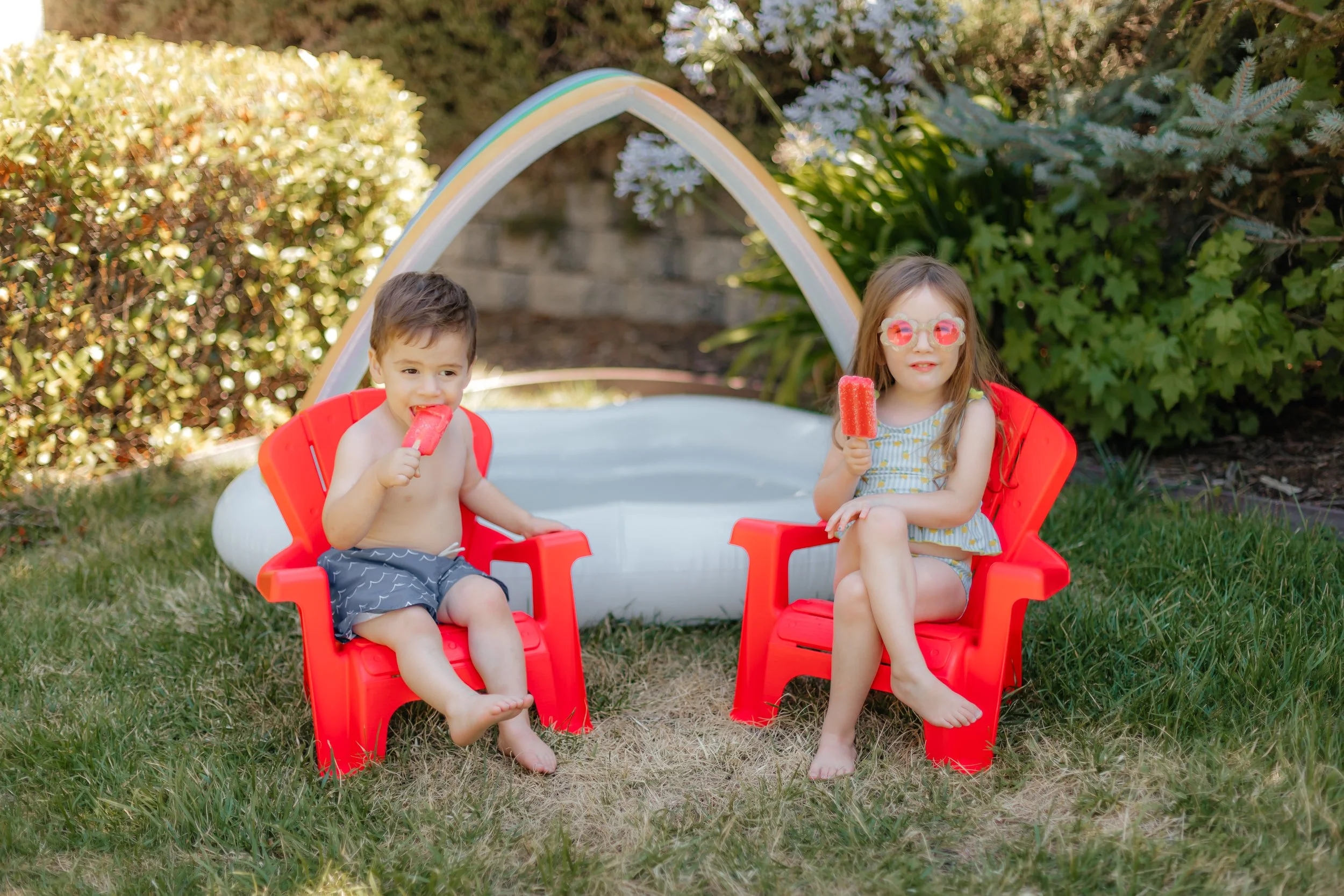 Popsicles by the Poolside